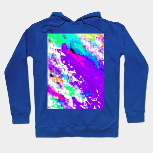 Glitchin' Purple Hoodie by BlakCircleGirl